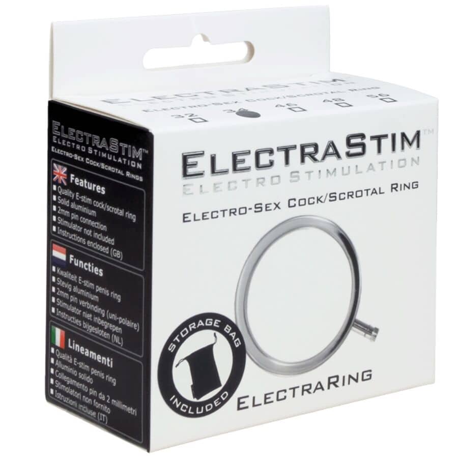 ELECTRASTIM - ELECTRARINGS ANNEAU PÉNIS EN MÉTAL 32 MM – Image 3