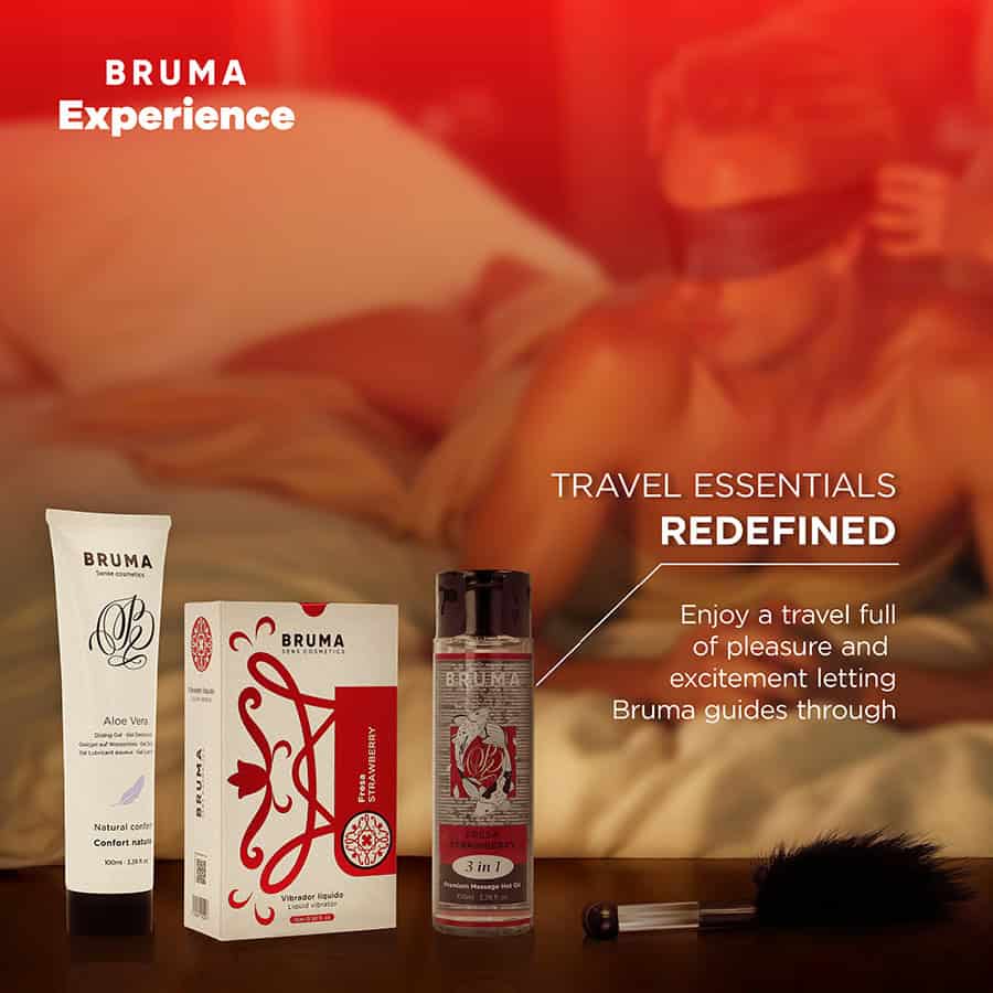 BRUMA XPERIENCE - KIT TENTATION VIBRO-ORGASMIQUE À LA FRAISE DOUCE – Image 3