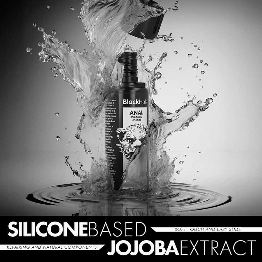 BLACK HOLE - RELAXANT ANAL JOJOBA RELAX BASE SILICONE 30 ML – Image 4