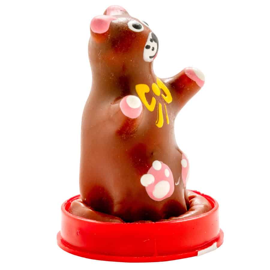 CONDOMERIE - PRÉSERVATIFS FANTAISIE PEINTS À LA MAIN OURS EN PELUCHE – Image 3