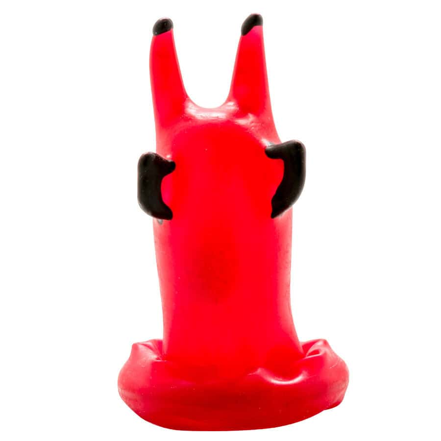 CONDOMERIE - PRÉSERVATIFS FANTAISIE PEINTS À LA MAIN RED DEVIL – Image 3