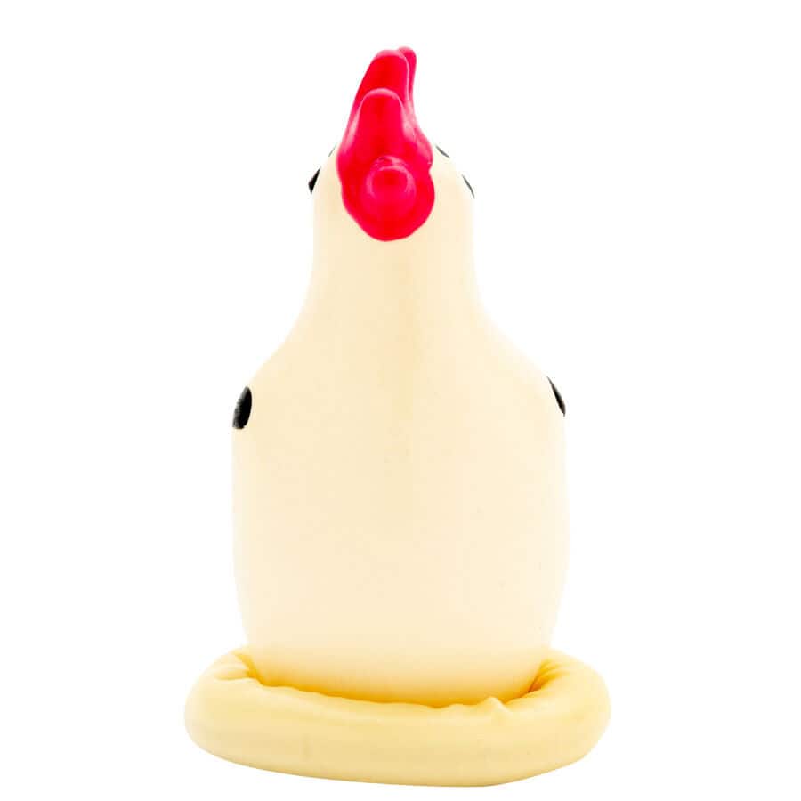 CONDOMERIE - PRÉSERVATIFS FANTAISIE PEINTS À LA MAIN COQ COCKY – Image 4