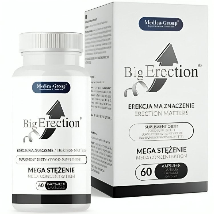 MEDICA GROUP - AMÉLIORATEUR DÉRECTION POUR HOMMES 60 CAPSULES – Image 3