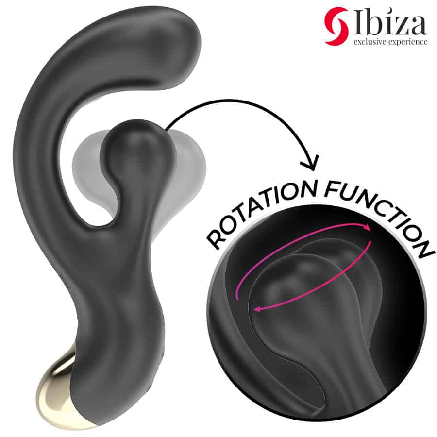 IBIZA - STIMULATEUR VIBRANT ET ROTATIF – Image 4