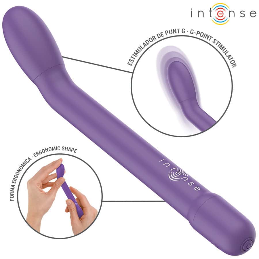 INTENSE - STIMULATEUR DE POINT G RECHARGEABLE KARLIE VIOLET – Image 5
