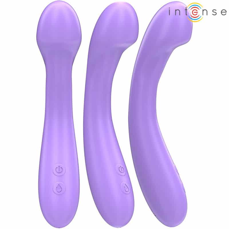INTENSE - BECKY VIBRATEUR 19 CM CHAUFFANT 7 VIBRATIONS VIOLET – Image 3