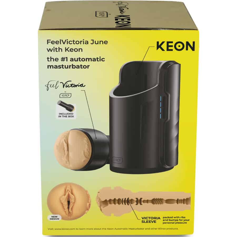 KIIROO - KEON WIFI COMBO VICTORIA JUNE MASTURBATEUR AUTOMATIQUE + FEEL STROKER – Image 3
