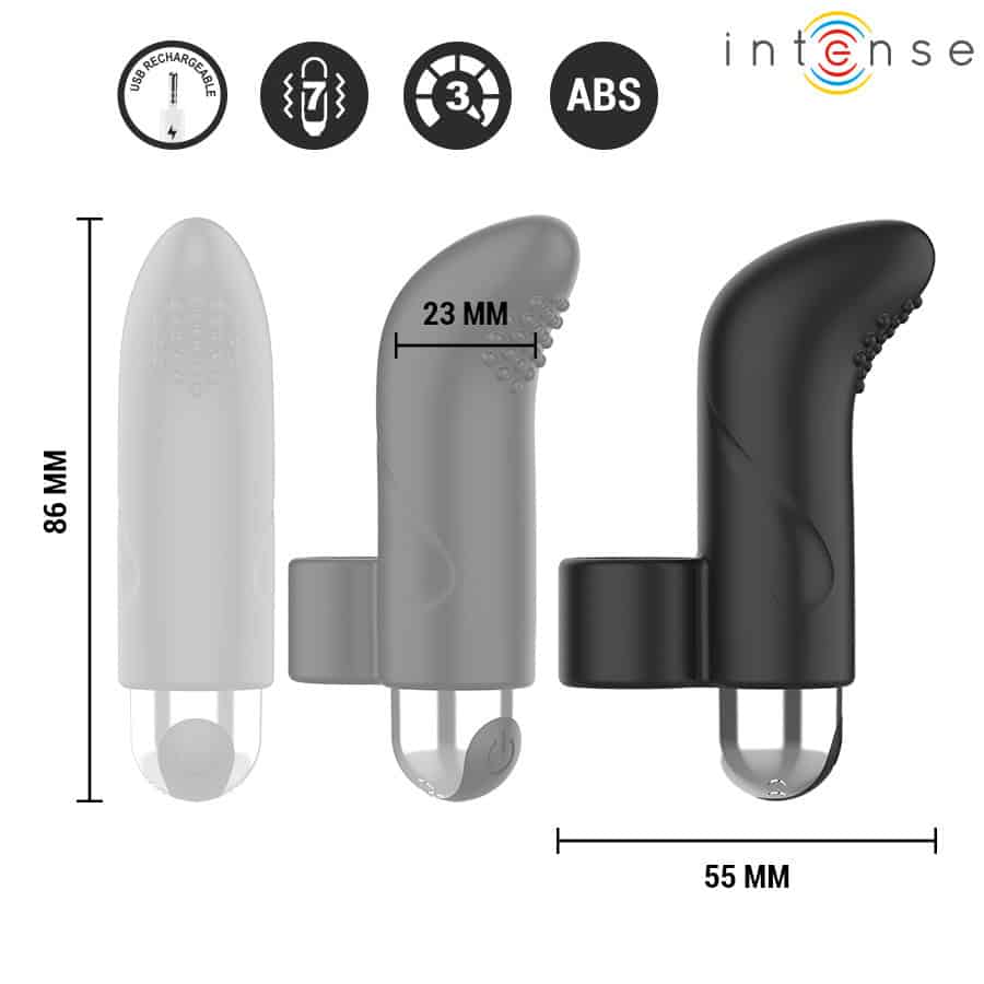 INTENSE - DAMIANO STIMULATEUR DOIGT RECHARGEABLE – Image 4