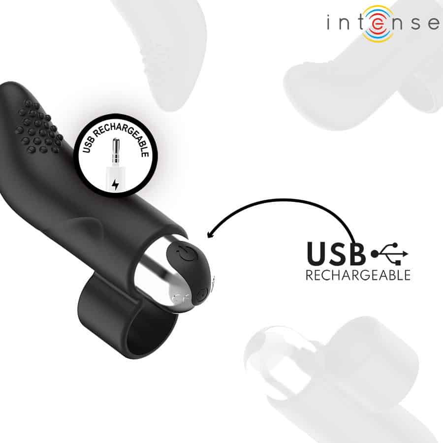 INTENSE - DAMIANO STIMULATEUR DOIGT RECHARGEABLE – Image 5