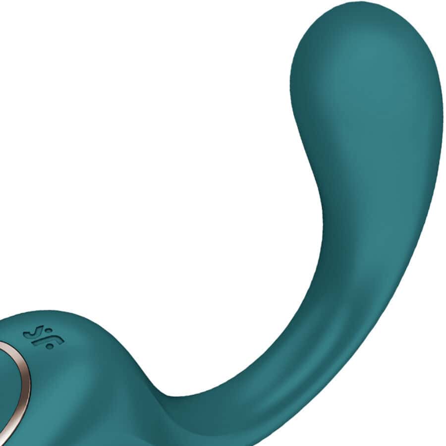 SATISFYER - G FOR GODDESS 2 BOUTEILLE VIBRATEUR LAPIN VERTE – Image 3
