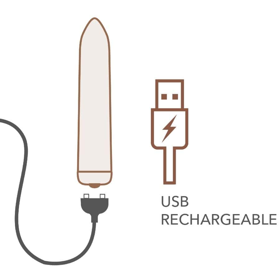 ROCKS-OFF - BALLE VIBRANTE RECHARGEABLE ROUGE COQUELICOT – Image 5