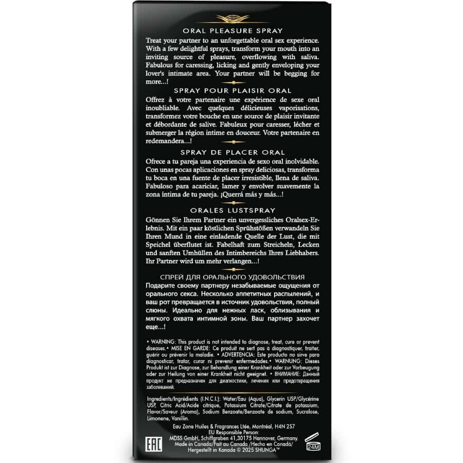 SHUNGA - WAVES PLEASURE SPRAY ORAL SEDUCTIVE PASTÈQUE 20 ML – Image 4