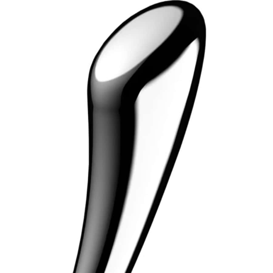 SATISFYER - COSMIC CREST 1 GODEMICHET DOUBLE EXTRÉMITÉ EN ACIER INOXYDABLE – Image 3