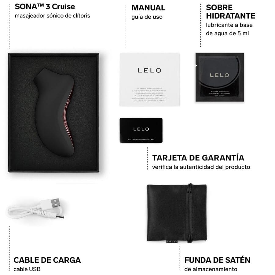 LELO - MASAJEADOR SÓNICO DE CLÍTORIS – Image 5