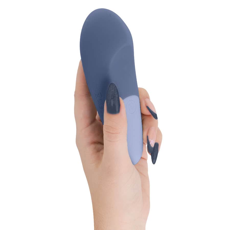 WOMANIZER - VIBE LAY-ON VIBRATEUR SILENCIEUX BLEU FONCÉ – Image 4