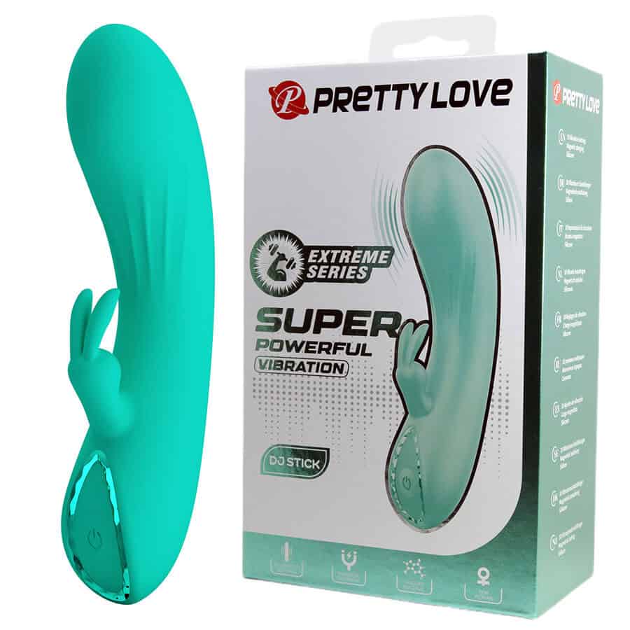 PRETTY LOVE - DJ STICK VIBRATEUR G-SPOT TURQUOISE