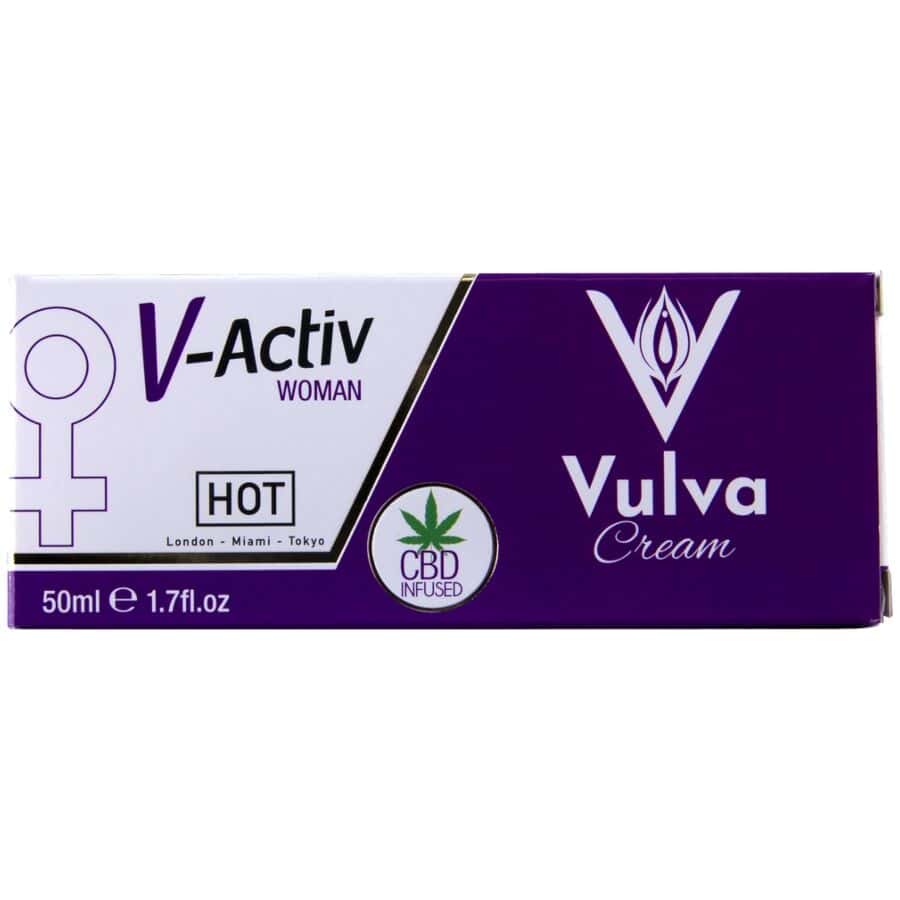 CHAUD - GANT DE CRÈME VULVAIRE CBD 50ML – Image 3