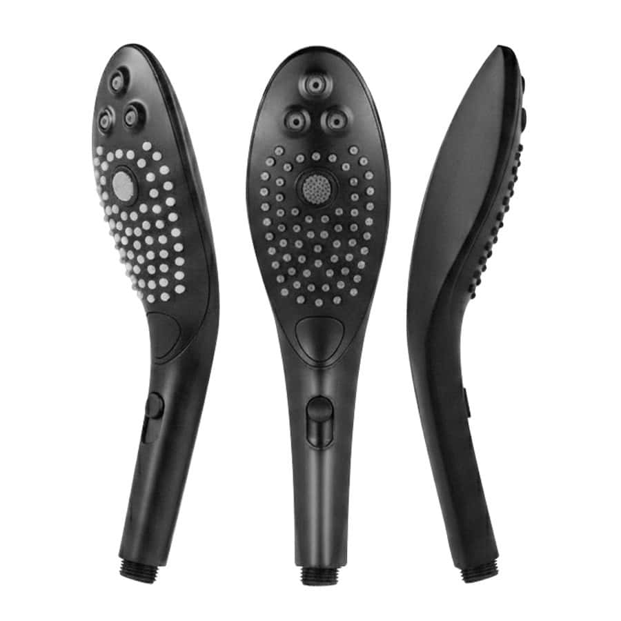 WOMANIZER - POMMEAU DE DOUCHE STIMULANT CLITORIAL WAVE NOIR – Image 2