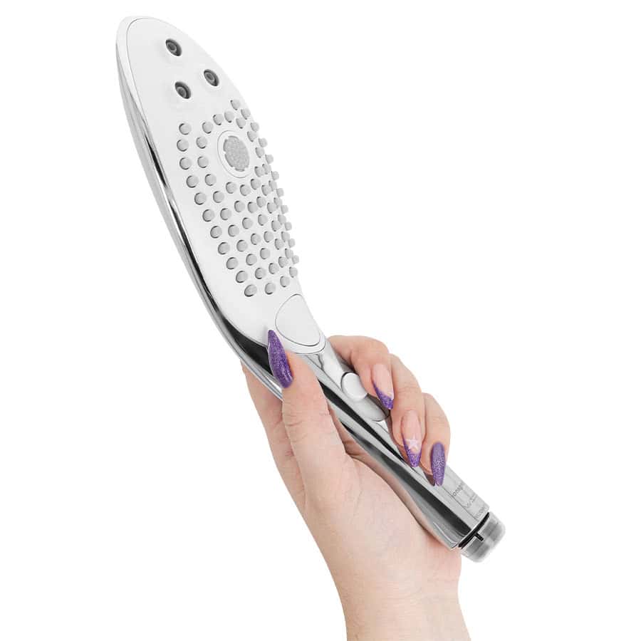 WOMANIZER - POMMEAU DE DOUCHE STIMULANT CLITORIAL WAVE CHROME – Image 4