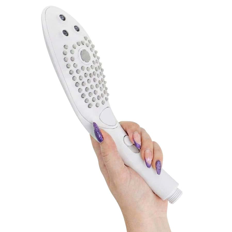 WOMANIZER - POMMEAU DE DOUCHE STIMULANT CLITORIAL WAVE BLANC – Image 4