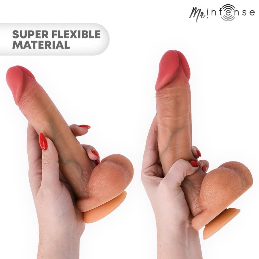MR INTENSE - GARY M PÉNIS EN SILICONE ULTRA-RÉALISTE AVEC TESTICULES 20 CM -Ø- 4,2 CM – Image 2