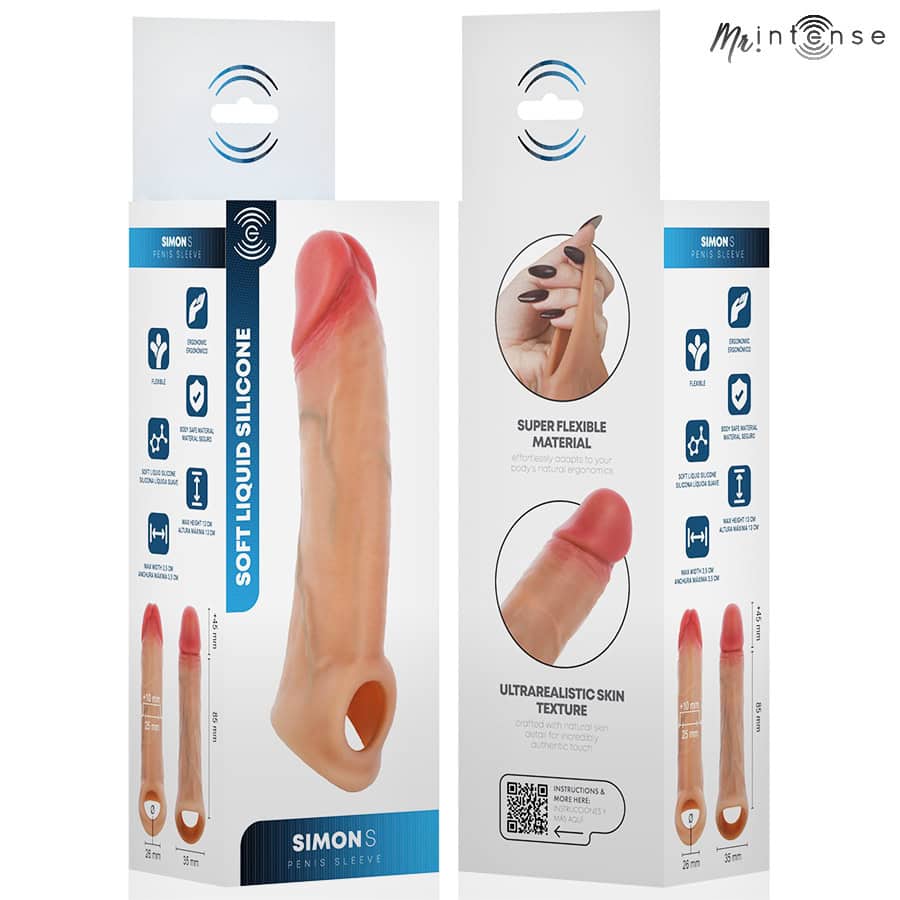 MR INTENSE - SIMON S PROTECTION PÉNALE EN SILICONE 13 CM -Ø- 4 CM – Image 5