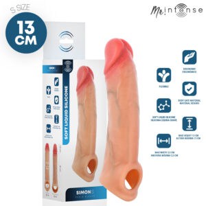 MR INTENSE - SIMON S PROTECTION PÉNALE EN SILICONE 13 CM -Ø- 4 CM