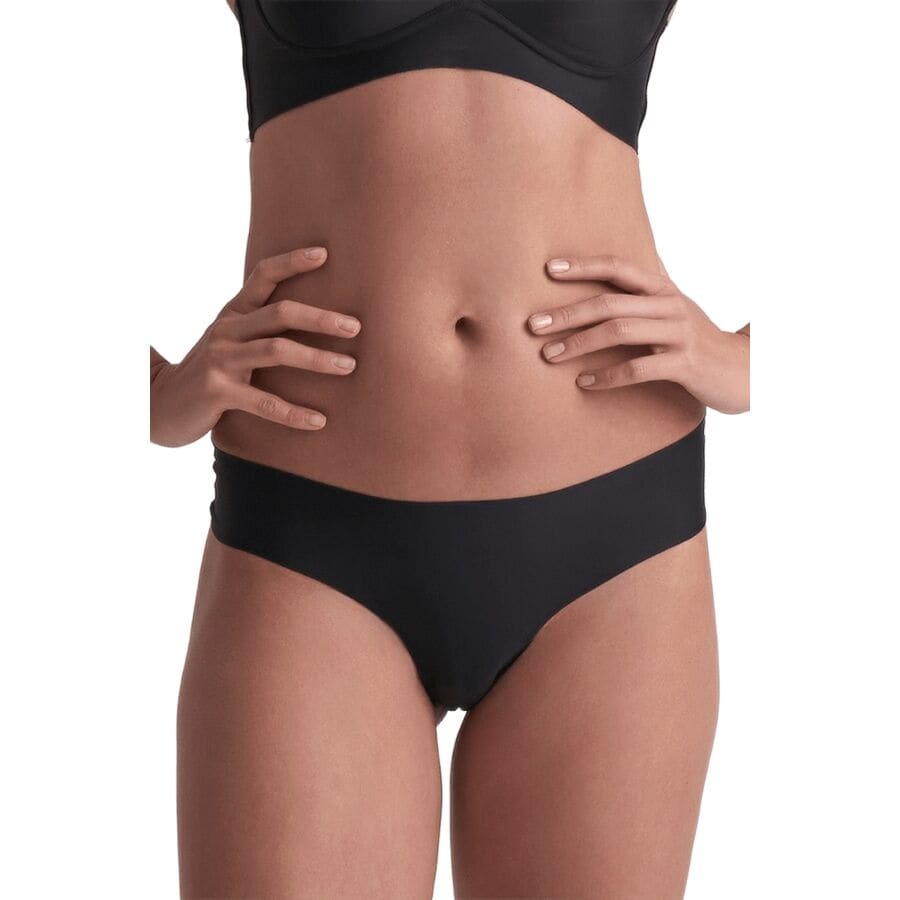 BYE-BRA - PACK 2 TANGAS INVISIBLES BEIGE Y NEGRO TALLA S – Image 3