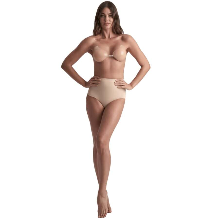 BYE-BRA - COPAS DE SILICONA BEIGE COPA A – Image 4