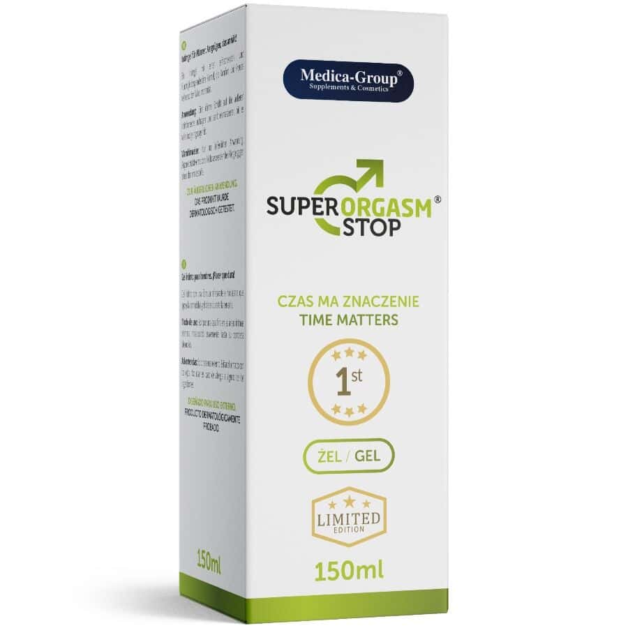 MEDICA GROUP - SUPER ORGASM STOP GEL INTIME POUR HOMMES 150 ML – Image 3