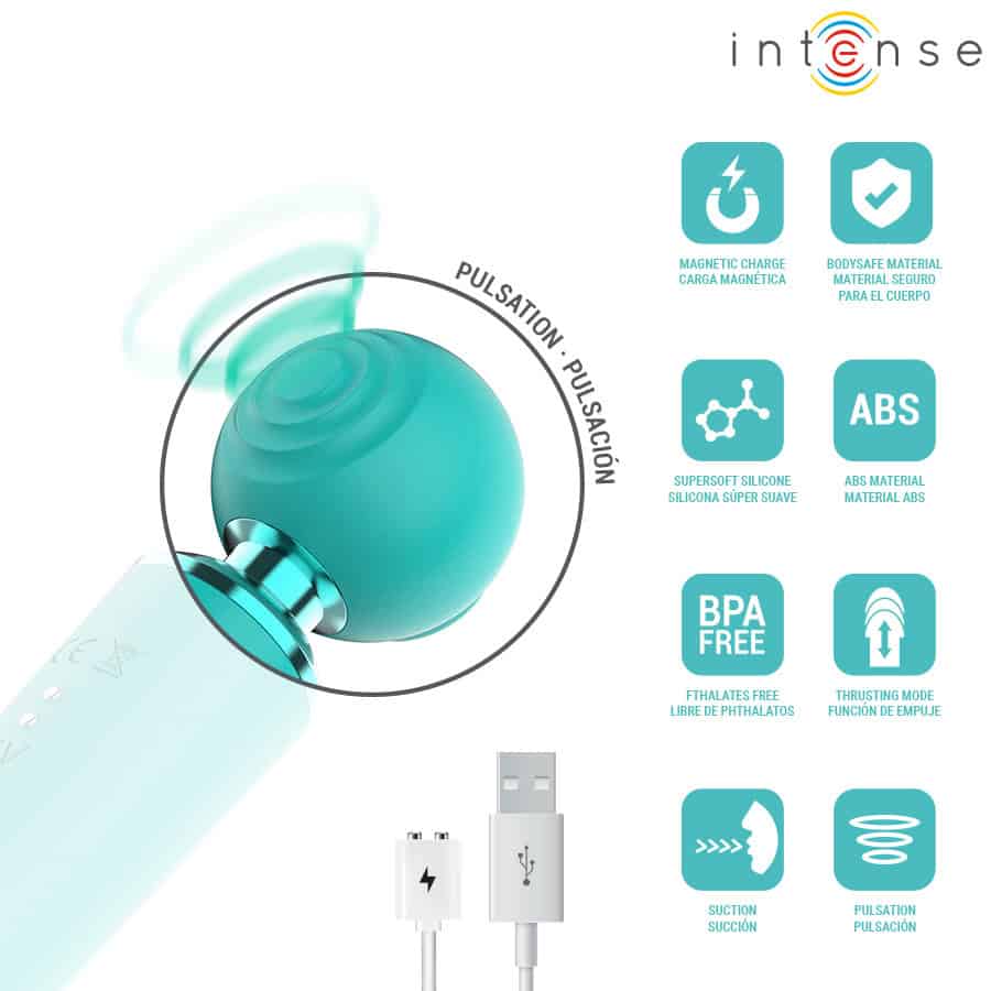 INTENSE - HAMBY STIMULATEUR MULTIFONCTIONNEL À SUCCION ET VIBRATION – Image 5