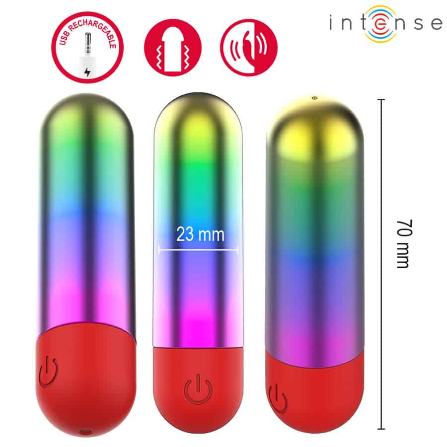 INTENSE - DEBBIE RAINBOW CLITORIS VIBRANT BALLE – Image 3