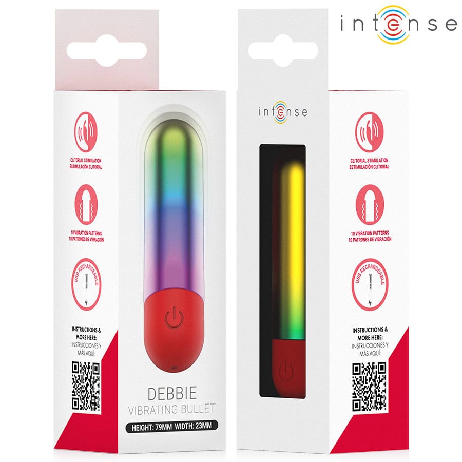 INTENSE - DEBBIE RAINBOW CLITORIS VIBRANT BALLE – Image 5