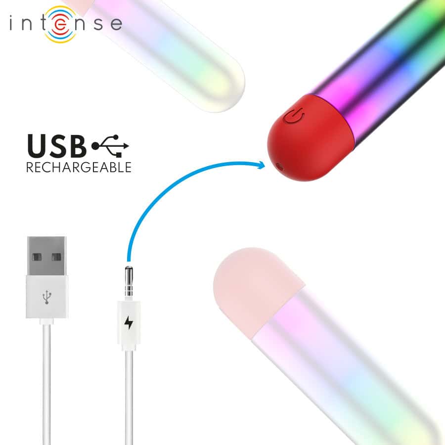 INTENSE - DEBBIE RAINBOW CLITORIS VIBRANT BALLE – Image 4