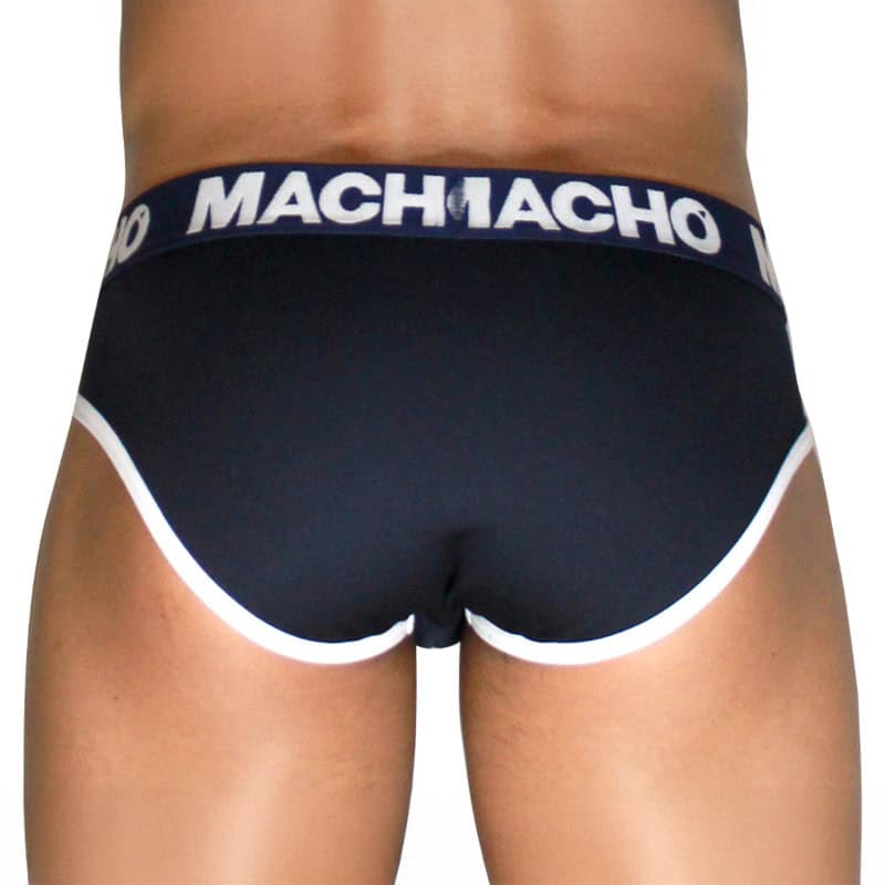 MACHO - MCH008 SLIP CLASSIQUE BLEU MARINE M – Image 3