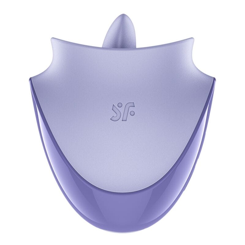 SATISFYER - TONGUE DANCER STIMULATEUR CLITORIAL AVEC VIBRATIONS ET PULSATIONS LILAS – Image 2