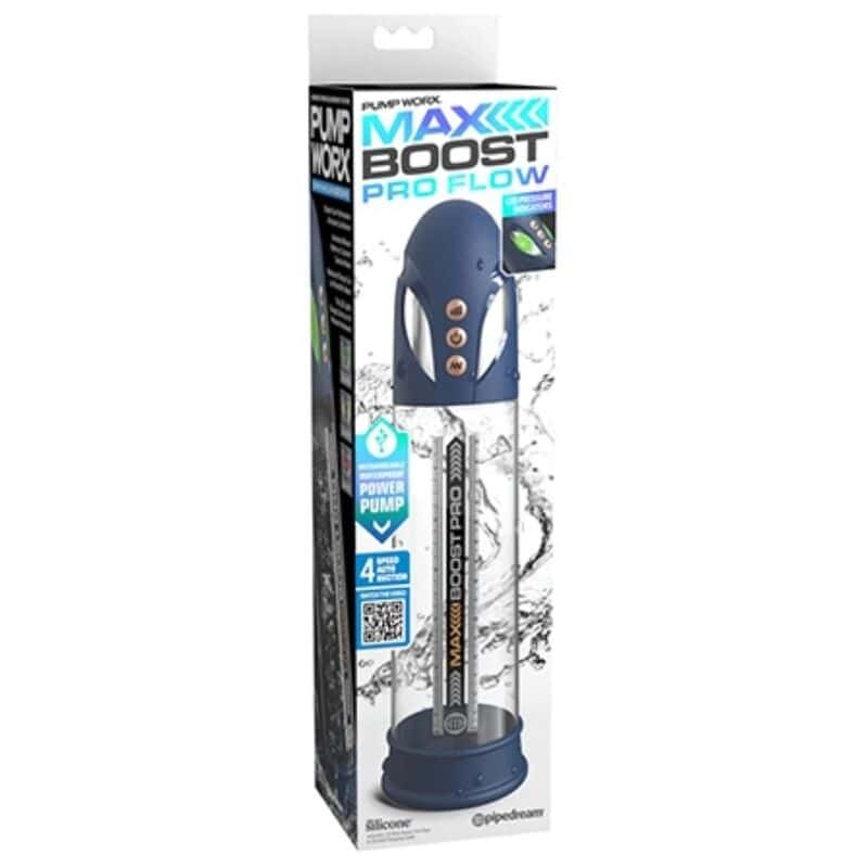 PUMP WORX - MAX BOOST PRO FLOW BLEUE 30,5 CM – Image 4