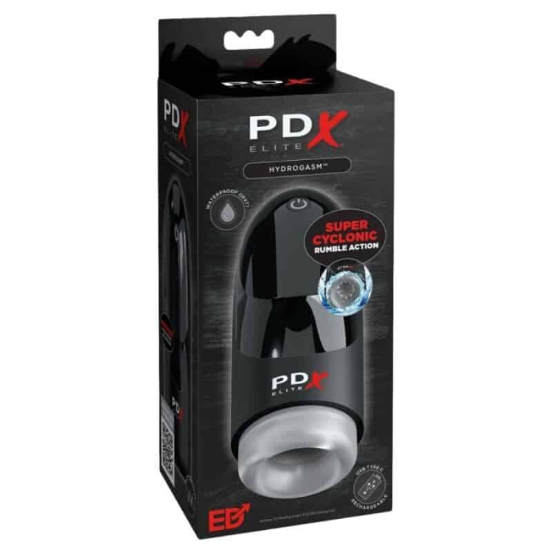 PDX ELITE - MASTURBATEUR VIBRANT CYCLONE HYDROGASM 20 CM – Image 4