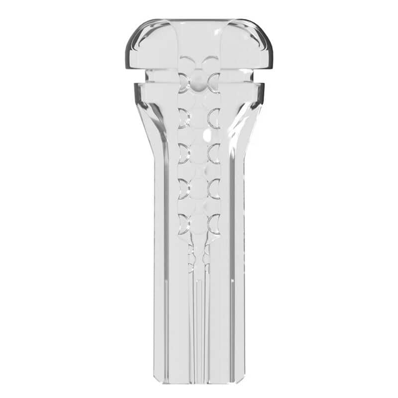 PDX ELITE - VIEWTUBE PLUS SEE-THRU EZ-GRIP TRANSPARENT STROKER 21 CM – Image 2