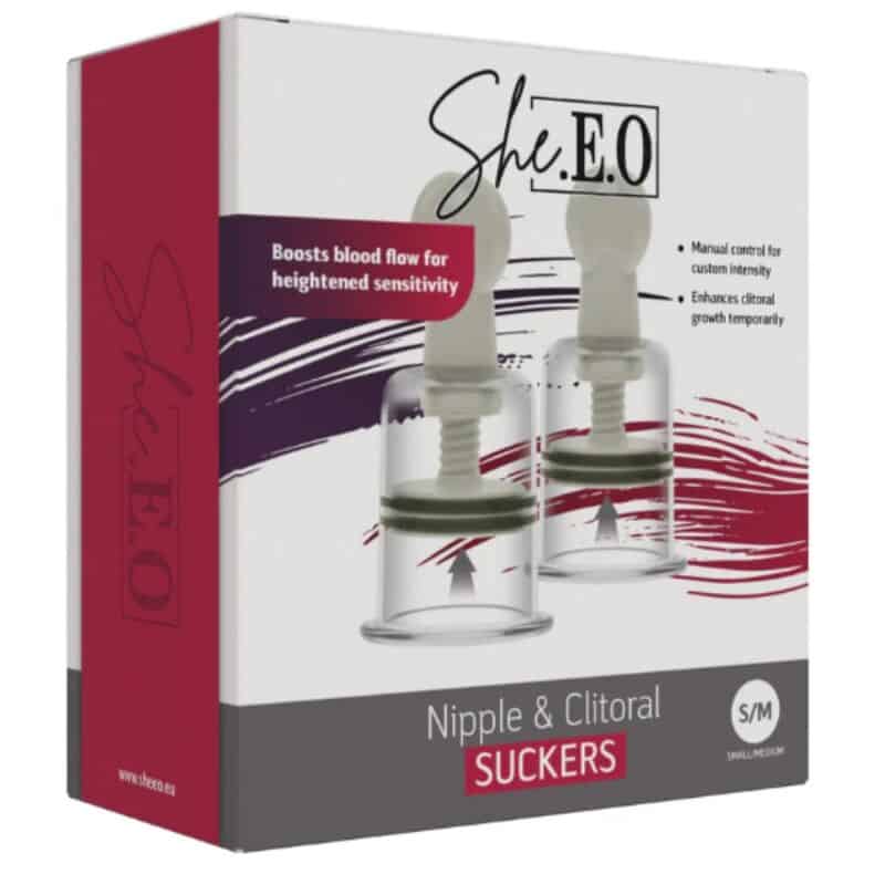 SHE.E.O - SUCCIONADORES PARA PEZONES Y CLÍTORIS S/M – Image 5