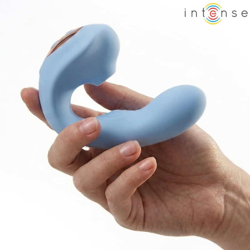 INTENSE - GINA STIMULATEUR CLITORIAL MULTIFONCTIONNEL BLEU – Image 2