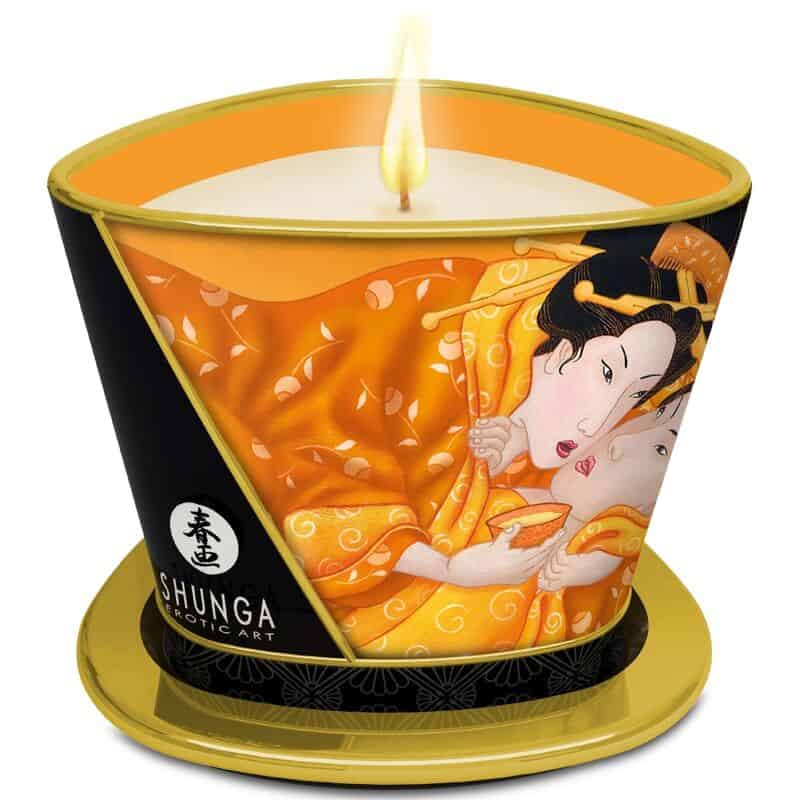 SHUNGA - BOUGIE DE MASSAGE MANGUE 170 ML – Image 2