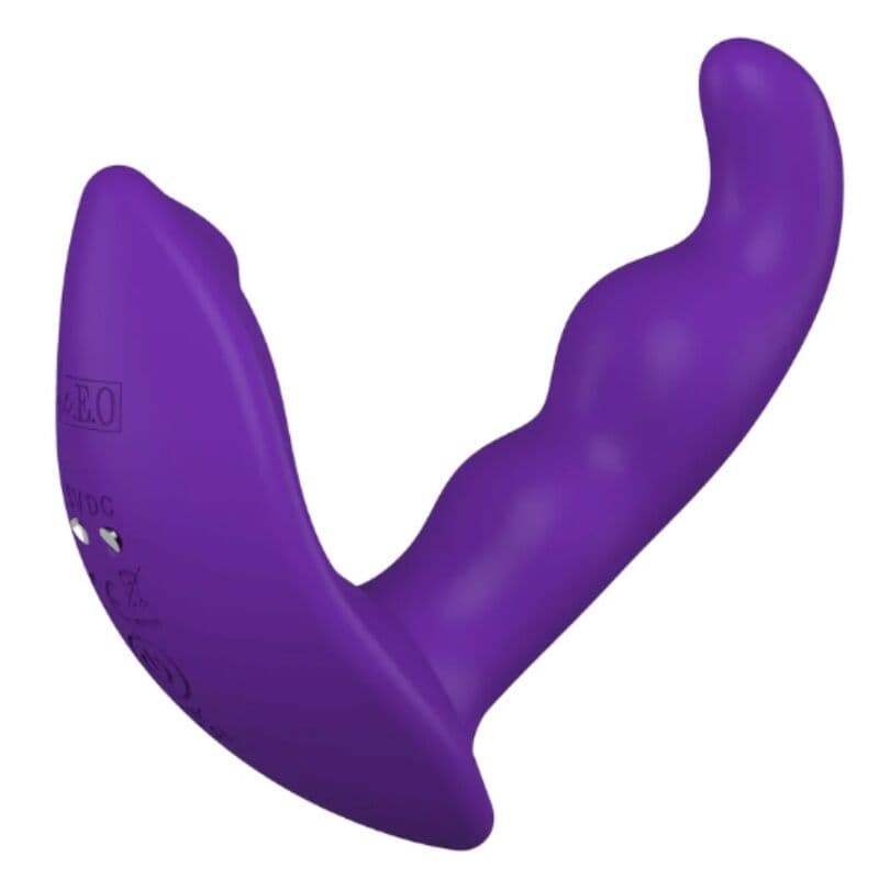 SHE.E.O - STIMULATEUR ANAL VIBRANT ROTATIF AVEC TÉLÉCOMMANDE VIOLET – Image 4