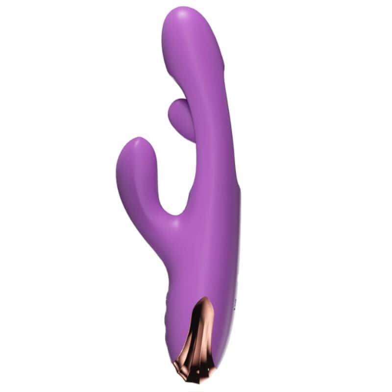 SHE.E.O - VIBRATEUR POINT G LAPIN AVEC MOUVEMENT NUMÉRIQUE VIOLET – Image 4