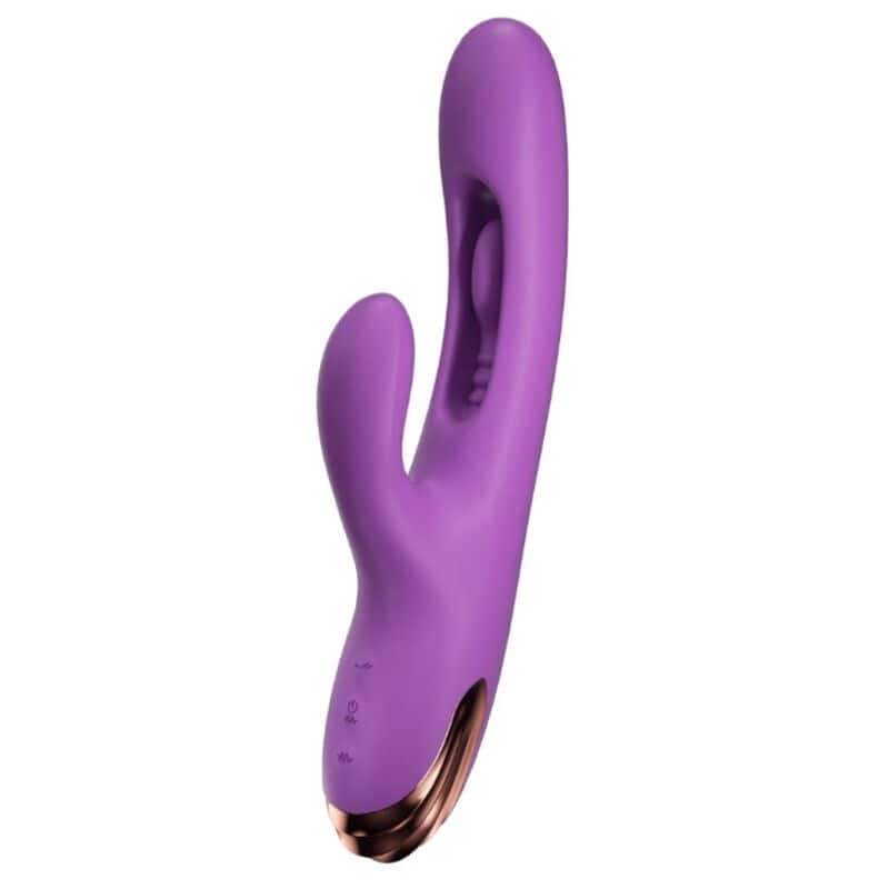 SHE.E.O - VIBRATEUR POINT G LAPIN AVEC MOUVEMENT NUMÉRIQUE VIOLET – Image 5