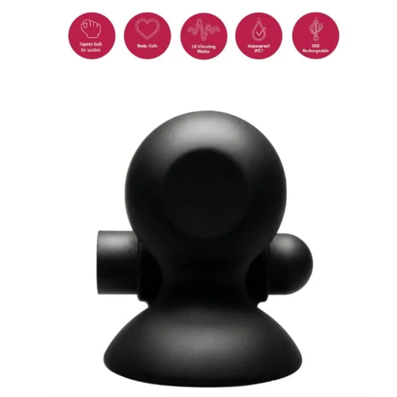 SHE.E.O - GEL DE SUCCION VIBRANT RECHARGEABLE POUR LES TÉTONS – Image 2