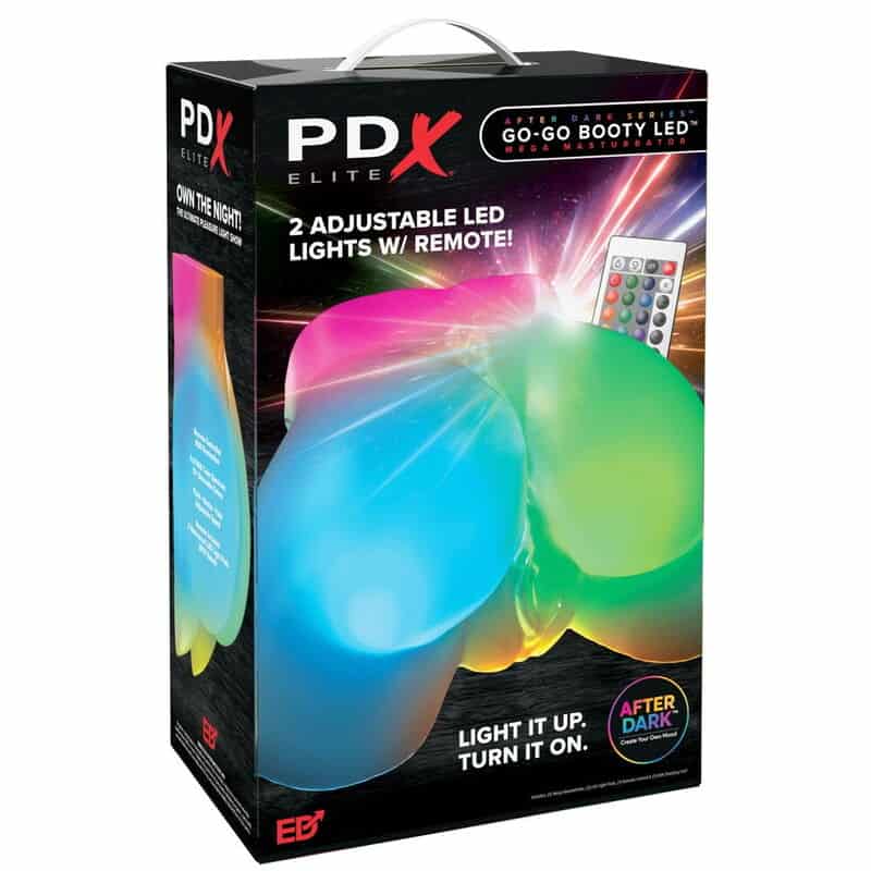 PDX ELITE - MASTURBATEUR MASCULIN MÉGA ILLUMINÉ À LED GO-GO BOOTY – Image 2