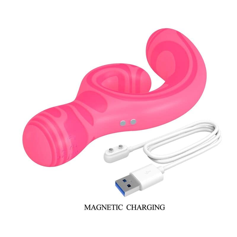PRETTY LOVE - VERITY MASSEUR À DOUBLE EXTRÉMITÉ RECHARGEABLE PAR USB – Image 5