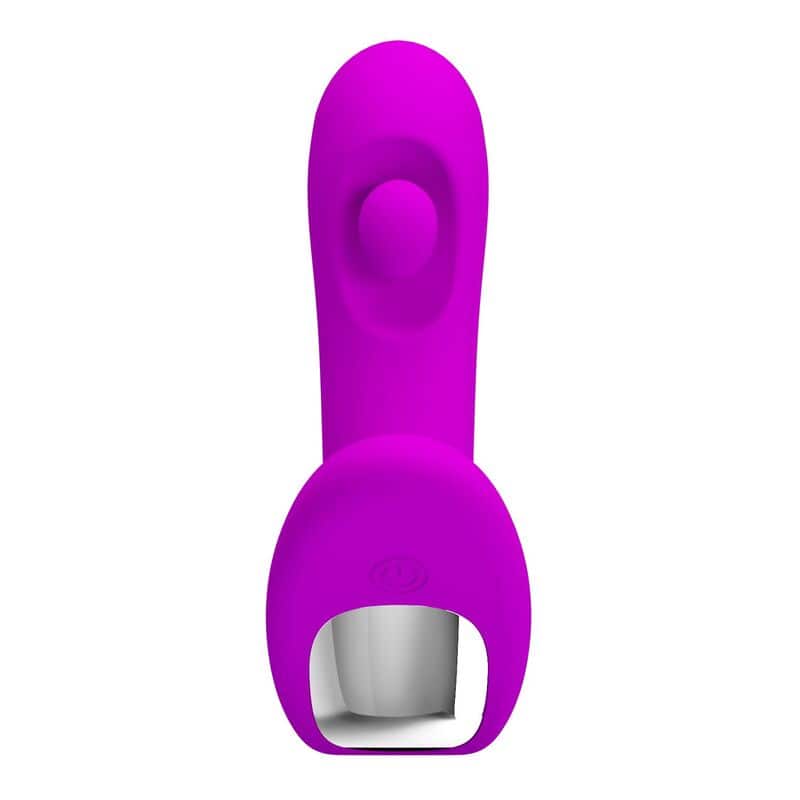 PRETTY LOVE - BAUER MASSEUR DE PROSTATE RECHARGEABLE 12 MODES VIOLET – Image 3