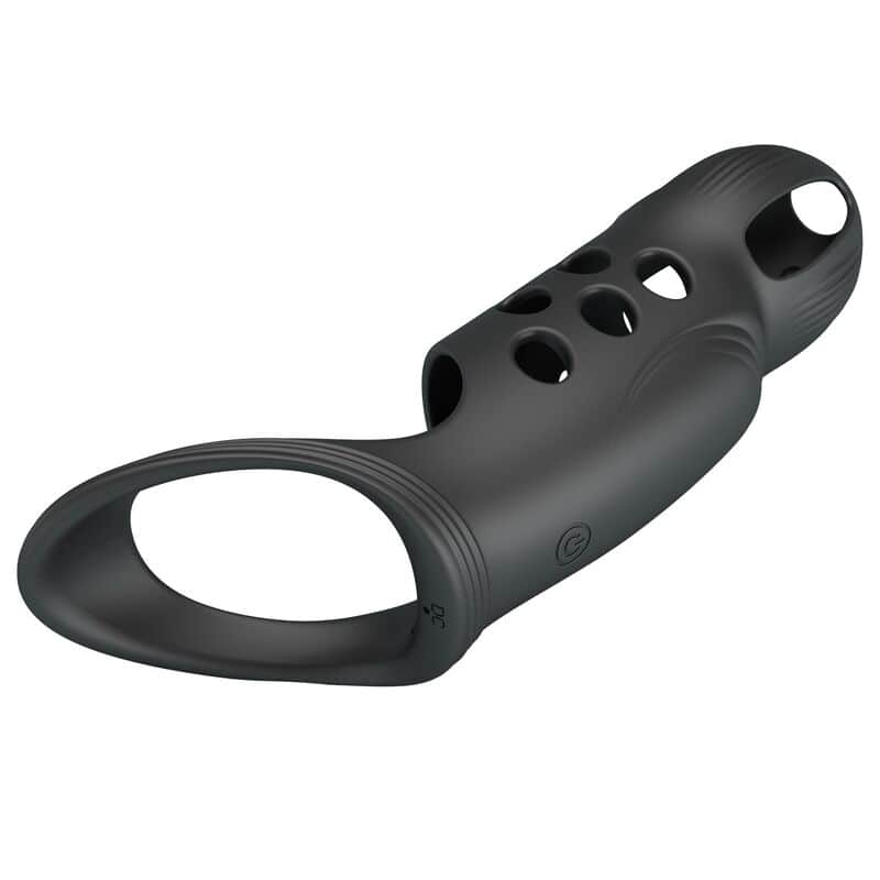 PRETTY LOVE - CRAIG ANNEAU PÉNIS VIBRANT RECHARGEABLE NOIR – Image 3